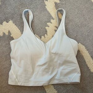 White Lululemon Align tank only worn 2x!
